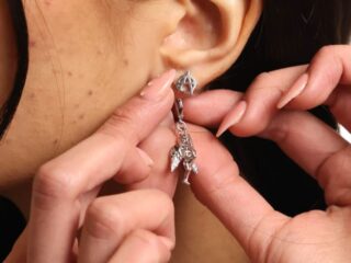 HJ Angel Earring